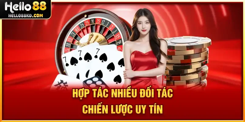 Hợp tác nhiều đối tác chiến lược uy tín