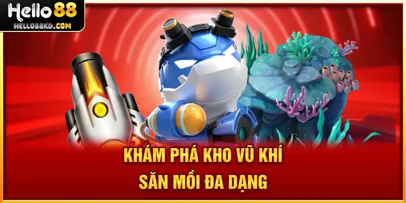 Khám phá kho vũ khí săn mồi đa dạng