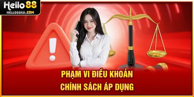 Phạm vi điều khoản chính sách áp dụng